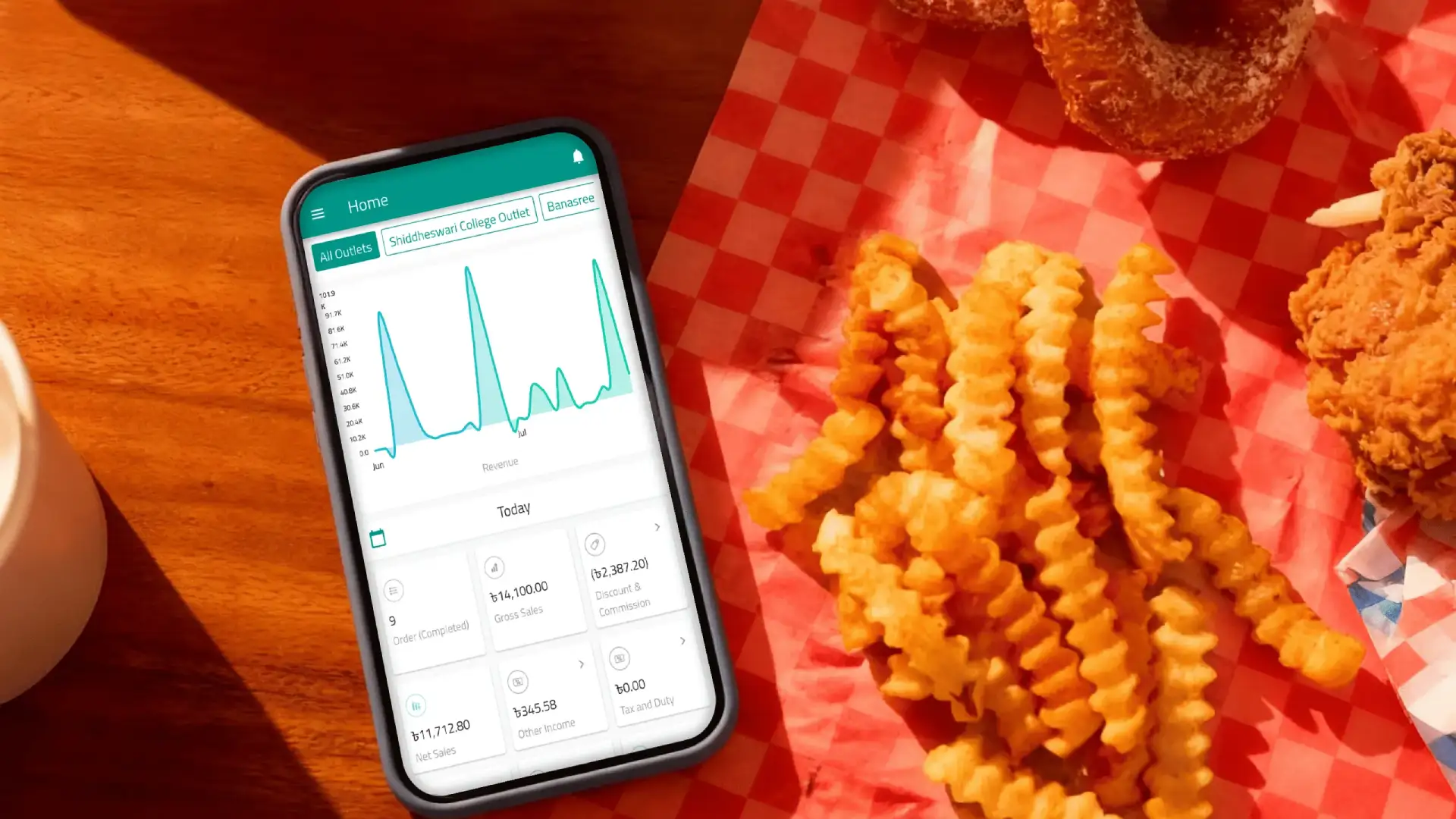 MenuScan app interface