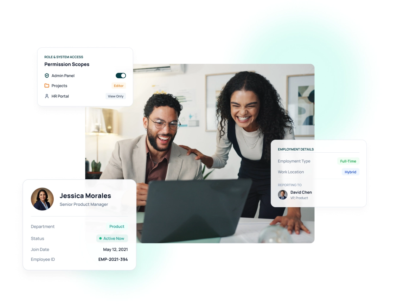 Employee profile administration in TruPeople