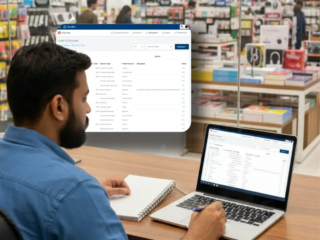 Chart of accounts setup