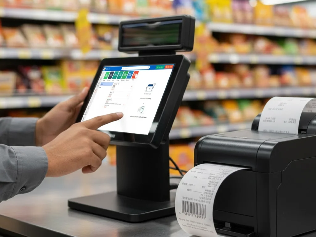 Retail barcode and labeling system