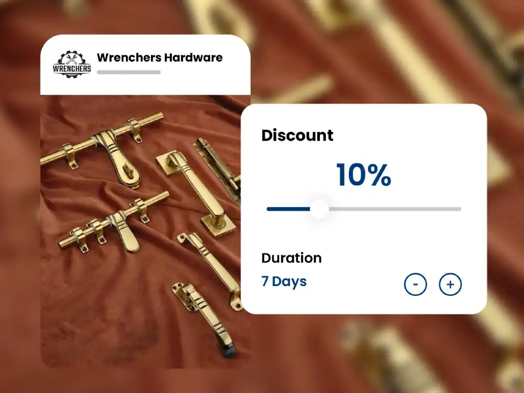 Retail promotional campaign tools interface